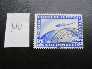 Germany 1928 USED  SC C36  FINE 110 EUROS (140)