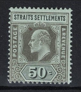 Straits Settlements SG# 164 Mint Light Hinged / Tiny Surface Dot - S20379