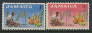 Jamaica  SG 201 -202 set   - Mint Hinged    -  see scan and details