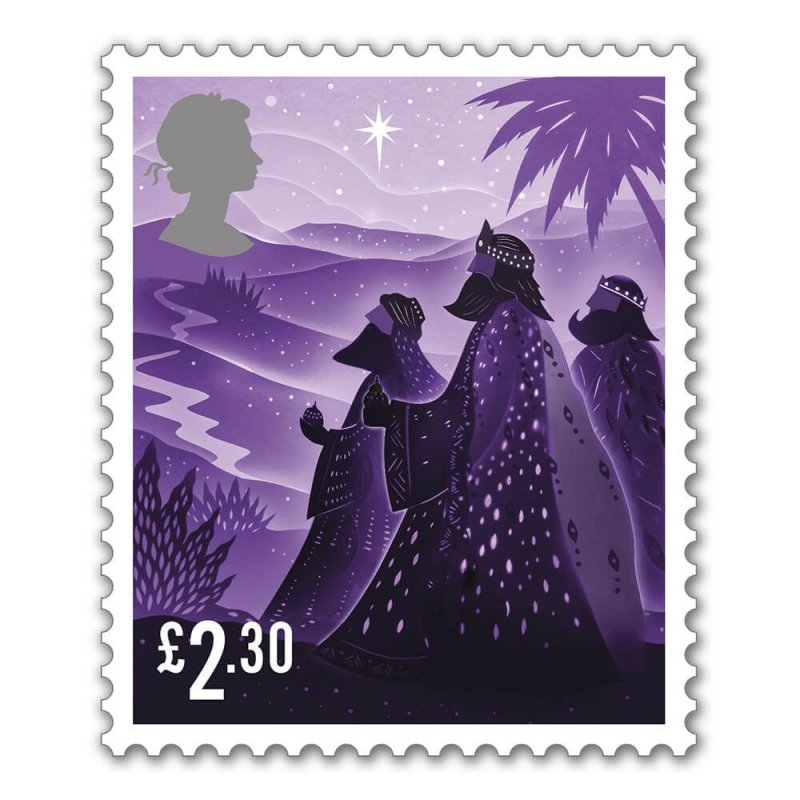 UK stamps - Set of Christmas Stamps 2019