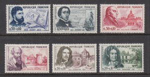 France B341-B346 MNH VF