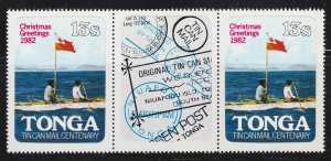 Tonga Scott 526 GUTTER PAIR VF mint NH.