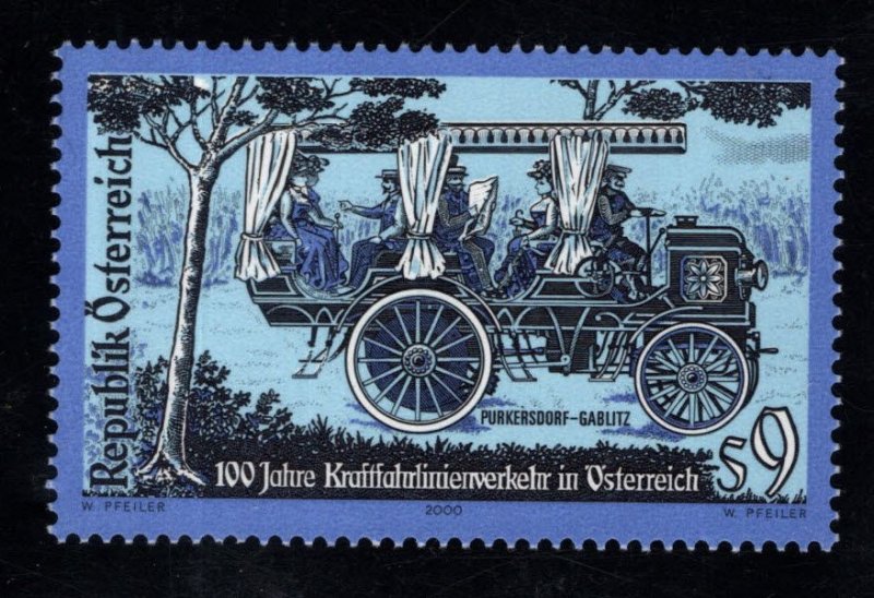 Austria Scott 1823 MNH** Public Transit  stamp