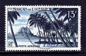 French Polynesia - Scott #C23 - Used - Minor crease in right margin - SCV $5.50