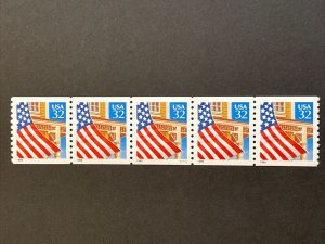 US PNC5 32c Flag Over Porch Stamp Sc# 2914 Plate S11111 MNH