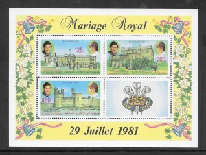 Comoro Islands #524A MNH Mushrooms Souvenir Sheet (15306)