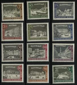 Germany - Berlin 9N196-9N207 MNH