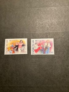 Faroe Islands Scott #125-6 never hinged