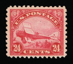 AFFORDABLE GENUINE SCOTT #C6 VF-XF MINT OG NH 1923 CARMINE 24¢ AIR MAIL #12083