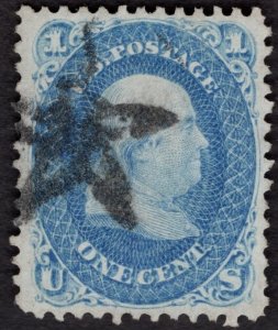 US #63 Extra Fine, Used. With PF Certificate.