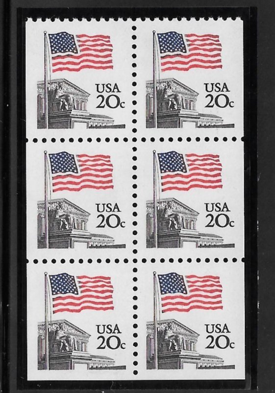 #1896A MNH Complete Booklet Pane.