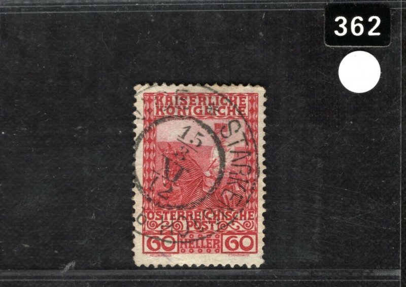 Bohemia Postmark AUSTRIA Stamp *STARKENBACH*Jilemnice Postmark CDS 1912 BLACK362