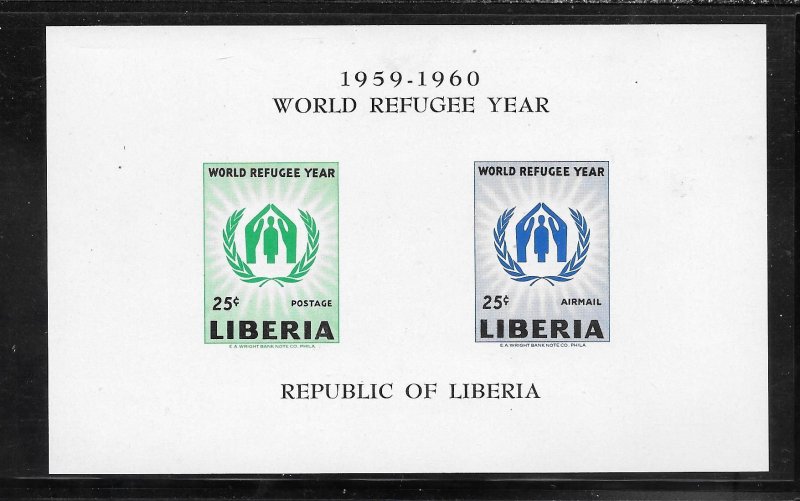 Liberia #C124 MNH World Refugee Year Souvenir Sheet (12932)