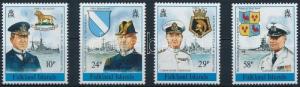 Falkland Islands stamp Ships and Captains MNH 1989 Mi 513-516 WS236115