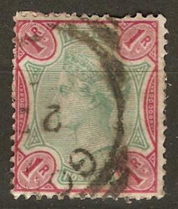 India 49 SG 106 Used F/VF 1892 SCV $2.25