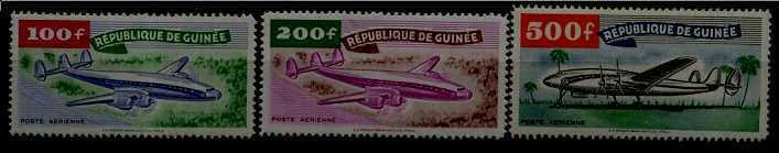Guinea C14-16 MNH Aviation SCV16