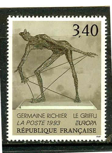 FRANCE 2330 MNH VF  SCULPTURE by LE GRIFFU