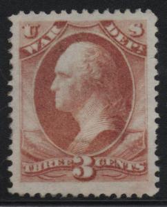 US Scott #O85 VF/XF JUMBO Mint RG Hard Paper War Dept Official Stamp, Beauty ~