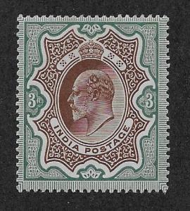 INDIA SC# 72  FVF/MOG 1904