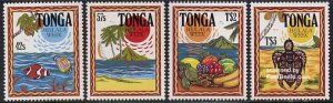 Tonga 1991, Heilala week 4v, MNH