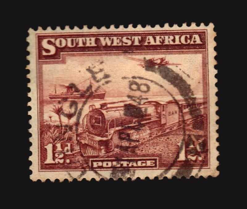 SWA SOUTH WEST AFRICA NAMIBIA EARLY USED STAMPS POSTMARKS CANCEL German Paquebot
