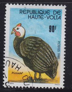 Burkina Faso 590 Guinea Hen 1981