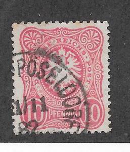  Germany #39 10p red  (U) CV $2.00