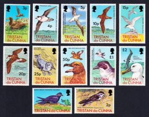 Tristan da Cunha Birds 12 v SG#220-231 SC#222-233 MI#222-233