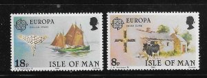 Isle of Man 1981 Europa Sc 191-192 MNH A2844