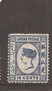 Labuan SG 10x watermark reversed MOG (1ayz) 