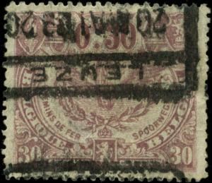 Belgium Scott #Q86 Used Parcel Post