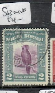 NORTH BORNEO 2C BIRD    SG304     VFU          PPP1120H