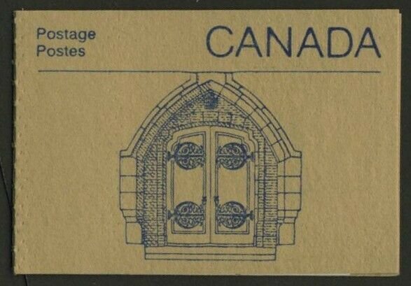 Canada 1187a Booklet BK96a Ironwork Cover MNH Parliament Buildings