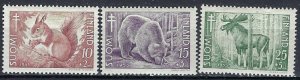 Finland B120-22 MNH 1953 Animals (ak2421)