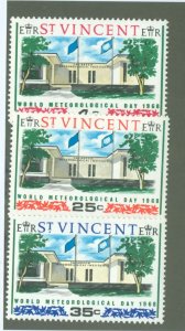 St. Vincent #256-258 Mint (NH) Single (Complete Set)