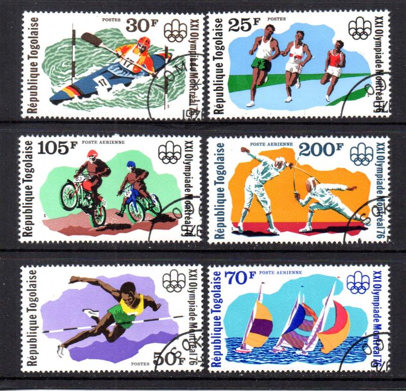 Togo 934-936,C284-C286 used (CTO)