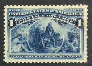 US #230 MINT OG NH VF/XF $65 LOT #393