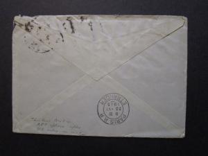 France 1915 Chambery Military Hospital Cover to USA - Z7088