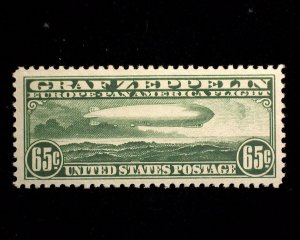 HS&C: Scott #C13 MNH 65 Cent Graf Zeppelin Fresh/choice large margin XF Stamp