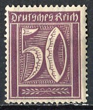 Germany; 1921: Sc. # 167:  MNH Single Stamp