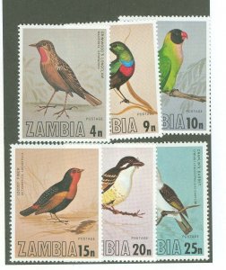 Zambia #171-6 Mint (NH) Single (Complete Set)