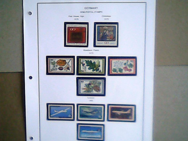 1979-80  Germany  Semi-Postal  MNH  full page auction