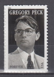 ​USA Sc#4526 Legends of Hollywood Gregory Peck forever  stamp MNH