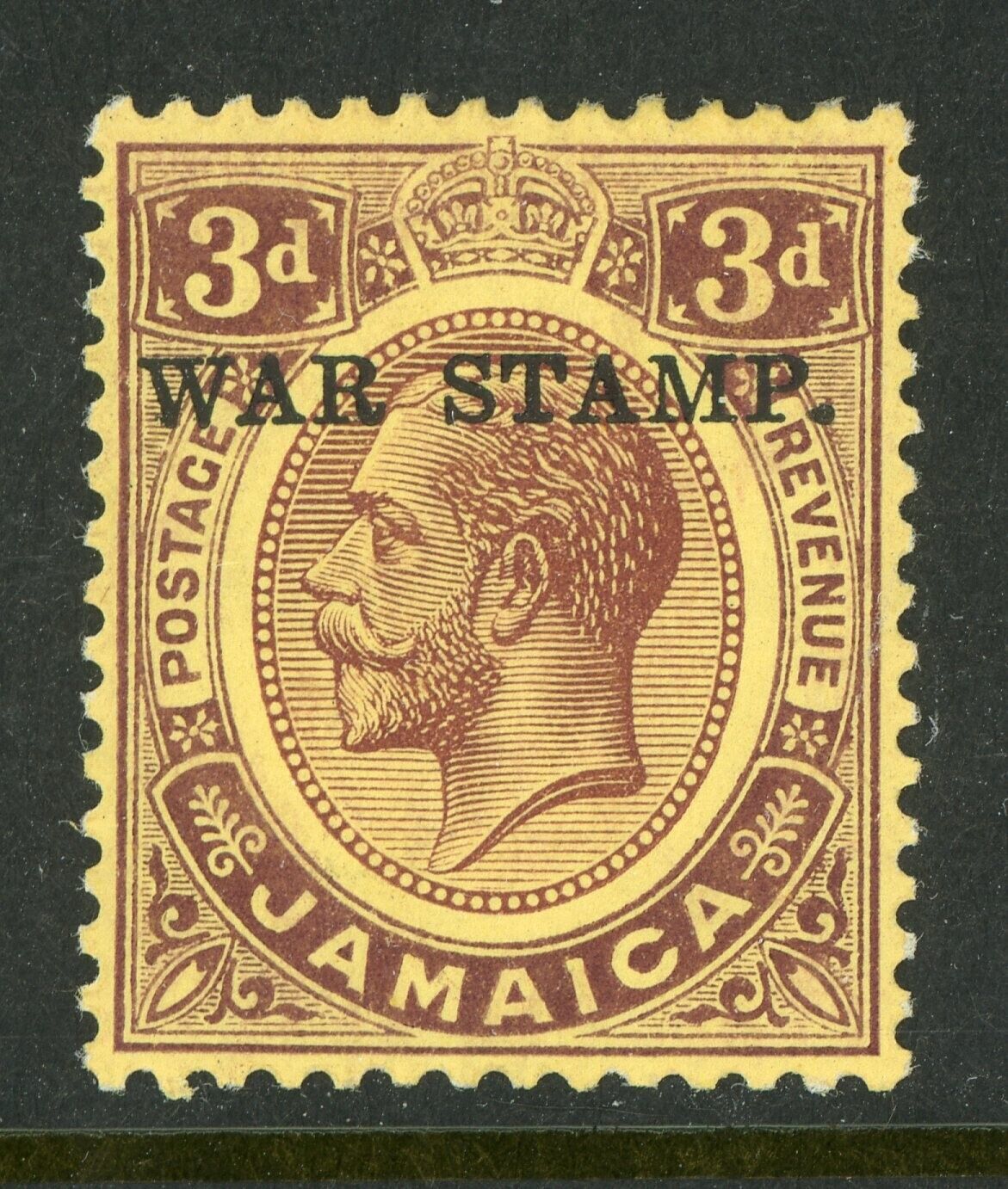 Jamaica 1916 British Colonies WAR Stamp 3p Scott MR2 Mint X548