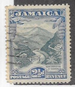 Jamaica #107 2 1/2p   (U) CV $1.75