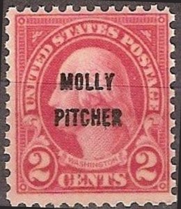 1928 United States  Molly Pitcher  SC# 646 Mint