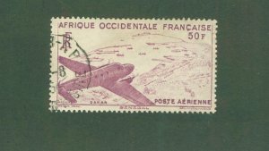 FRENCH WEST AFRICA C12 USED BIN$ 1.20