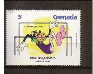 Disney - Grenada -1983 - LA Olympics - 1 Single MNH