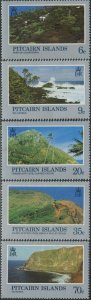 Pitcairn Islands 1981 SG211-215 Landscapes set MNH