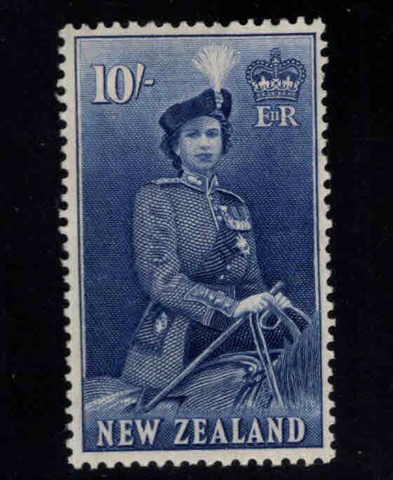 New Zealand Scott 301 MH* QE2 on Horse stamp CV$50